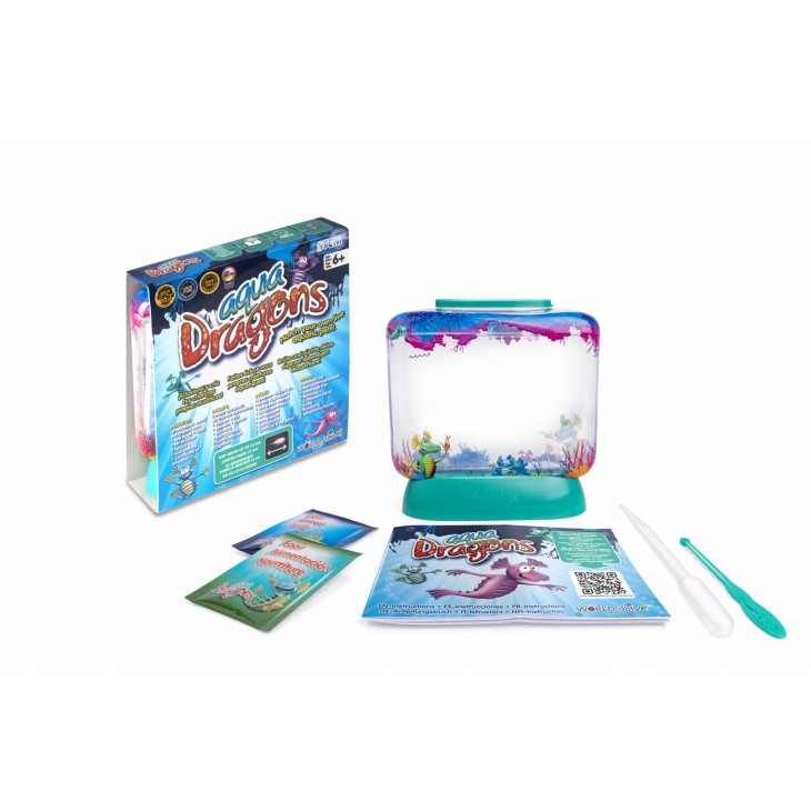 Set educativ STEM - AQUA DRAGONS    Habitat Lumea subacvatica - compact