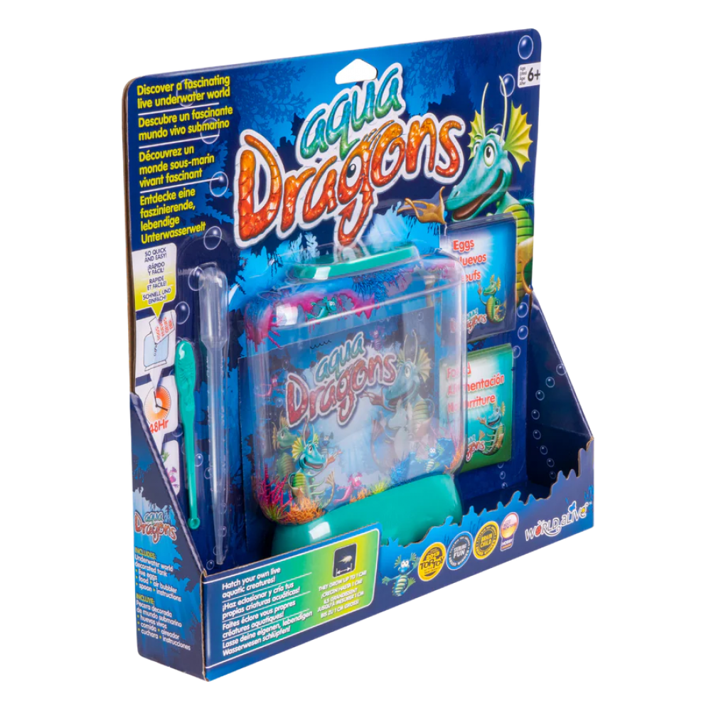 Set educativ STEM - AQUA DRAGONS    Habitat Lumea subacvatica