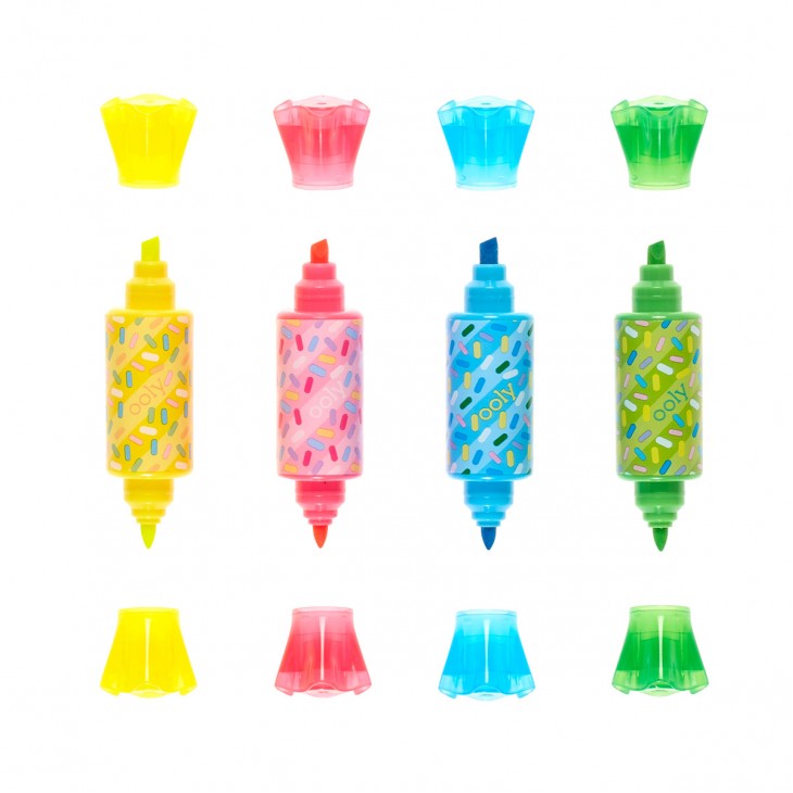 Carioci duble parfumate Sugar Joy - Set de 4