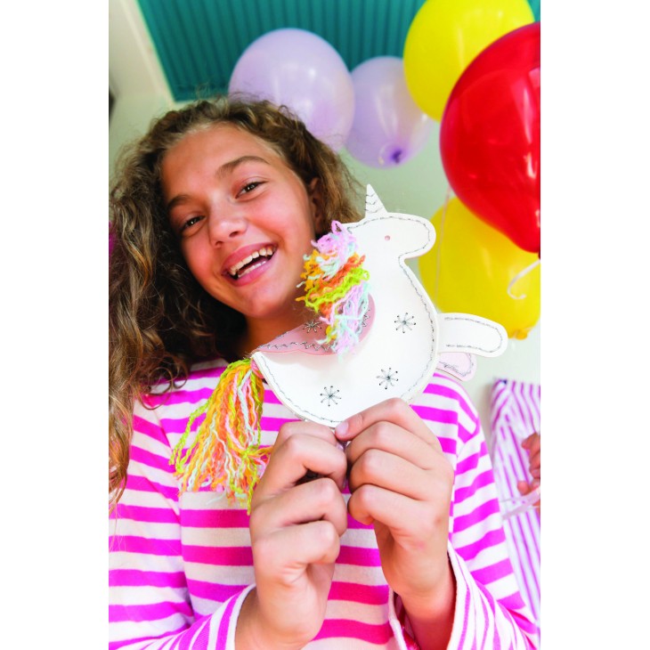 Set creativ DIY - Geanta din piele artificiala Unicorn