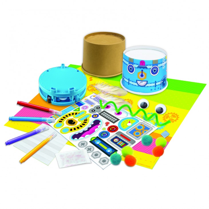 Kit creativ STEM - Robotul din carton, Thinking Kits