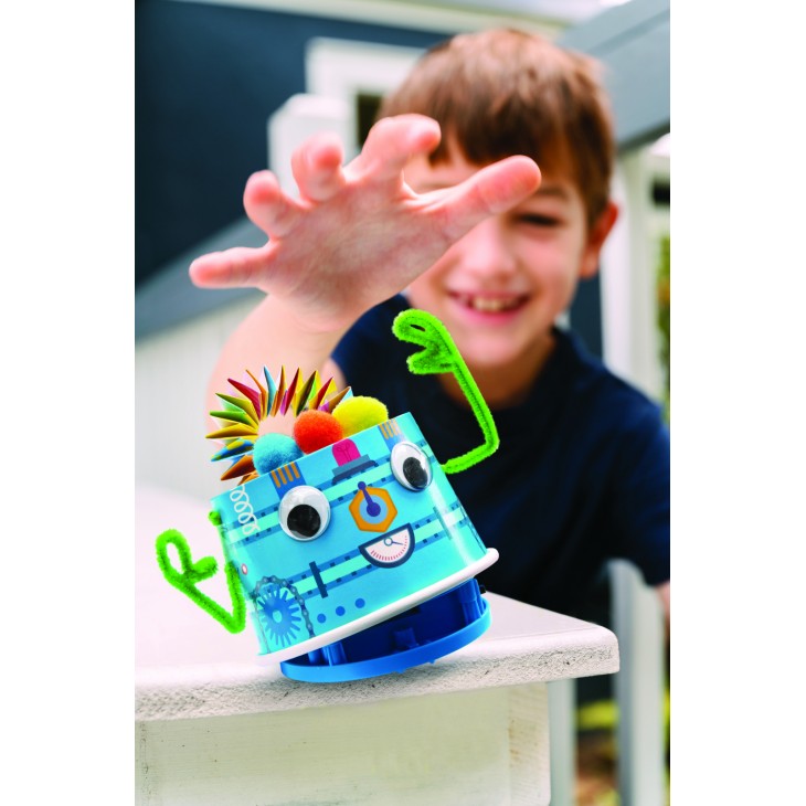 Kit creativ STEM - Robotul din carton, Thinking Kits