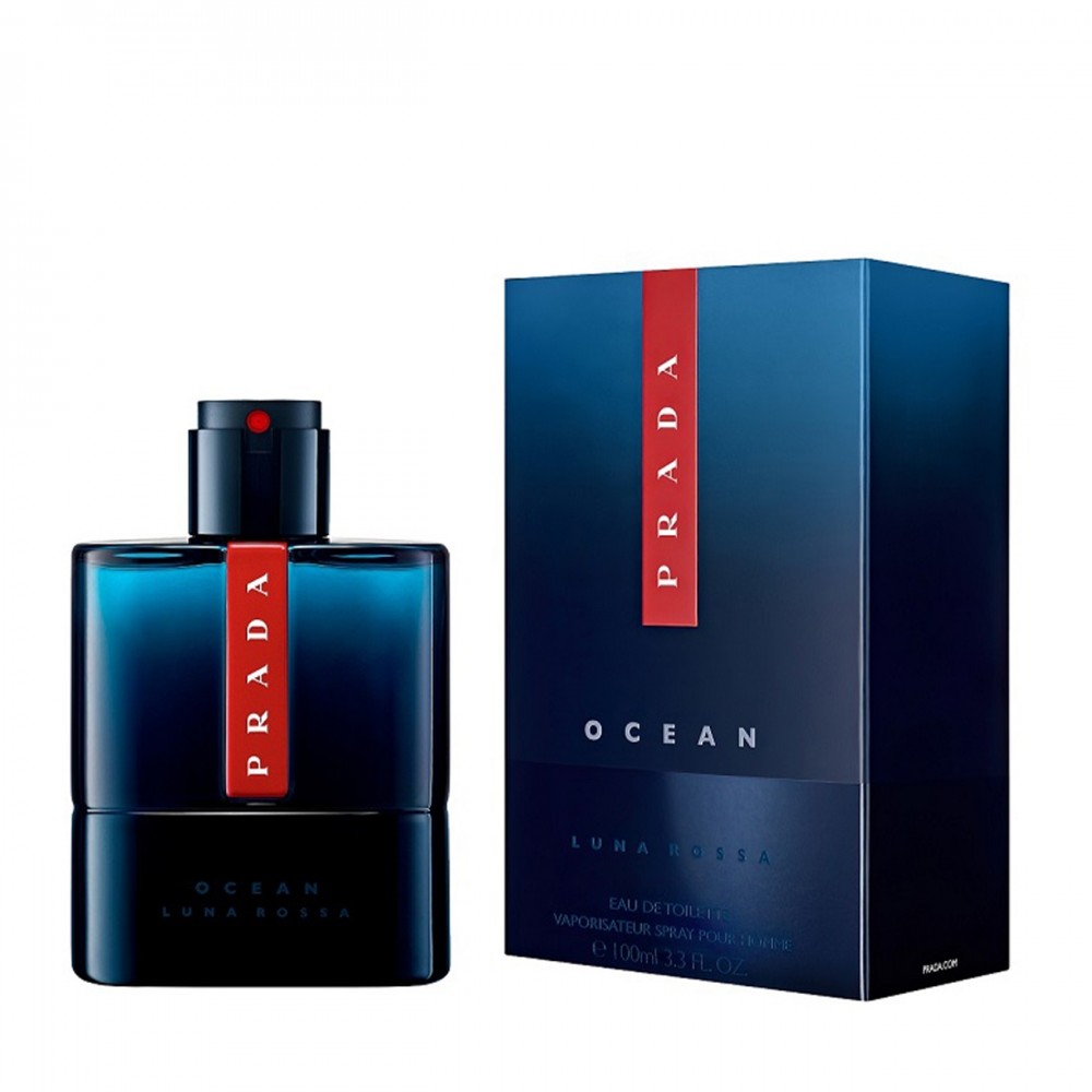 Apa de Toaleta Prada Luna Rossa Ocean, 100 ml, Barbati