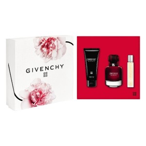 Apa de Parfum Set Givenchy L'Interdit Rouge Set Cadou Apa de Parfum 80 ml + Spray de Calatorie 12,5 ml + Lapte de Corp 75 ml, Femei