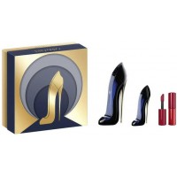 Apa de Parfum Set Carolina Herrera Good Girl Set Cadou Apa De Parfum 50 ml + Apa de Parfum 7ml, + Lipstick 1.5 ml, Femei