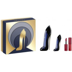 Apa de Parfum Set Carolina Herrera Good Girl Set Cadou Apa De Parfum 50 ml + Apa de Parfum 7ml, + Lipstick 1.5 ml, Femei