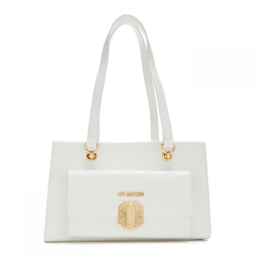 Love Moschino 4296 WITTE SHOPPER