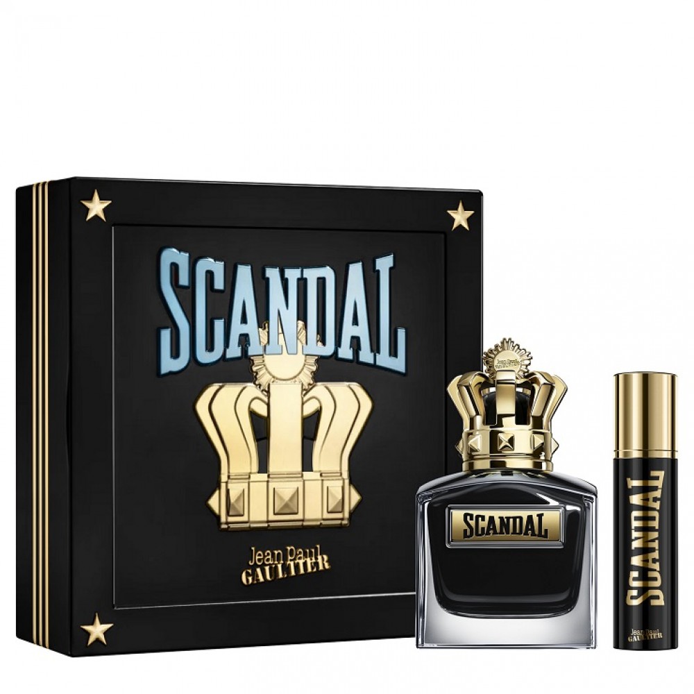 Apa de Parfum Set Jean Paul Gaultier Scandal Le Parfum: EDP 100 ml+EDP 10 ml, Barbati