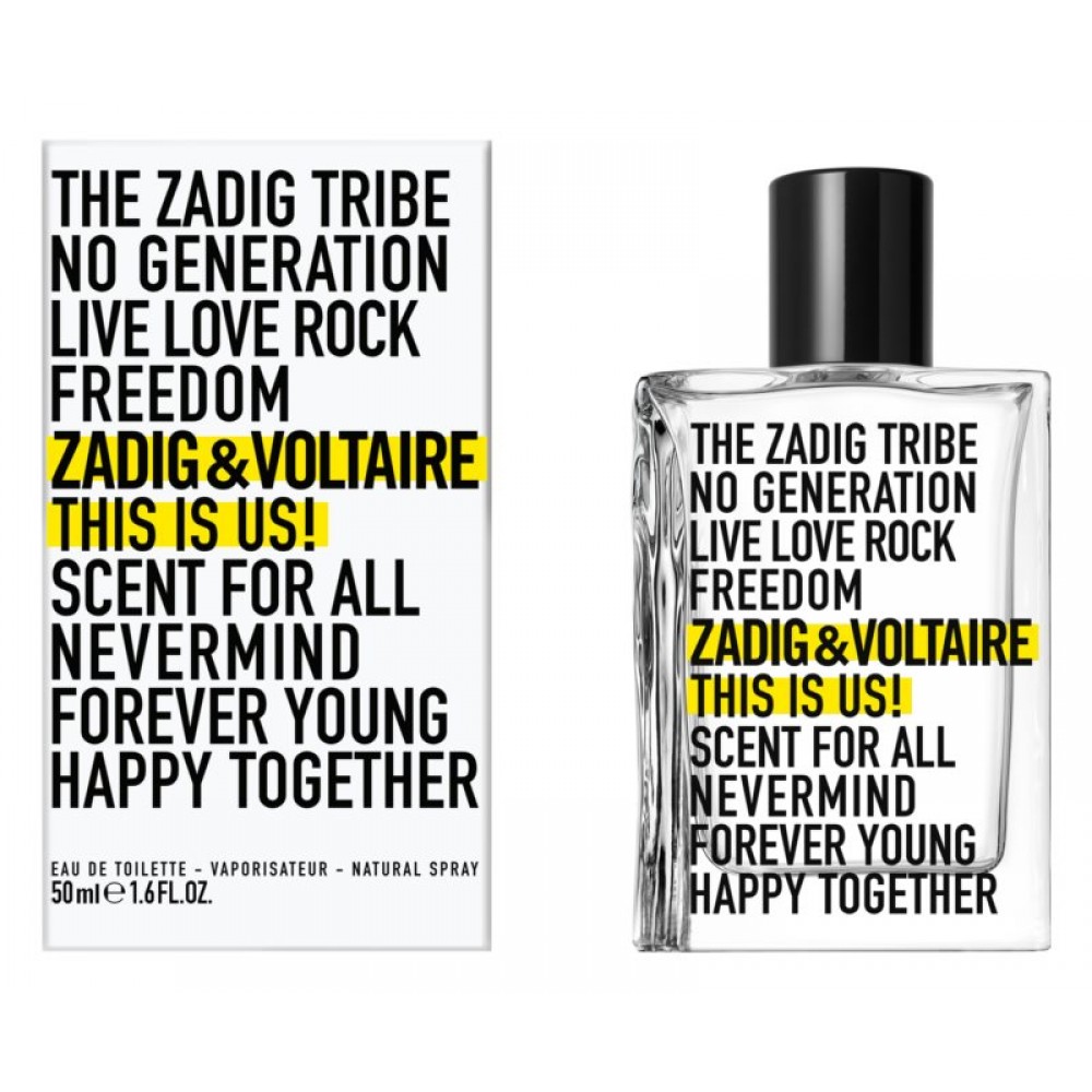 Zadig&Voltaire This Is Us! EDT 50 ml