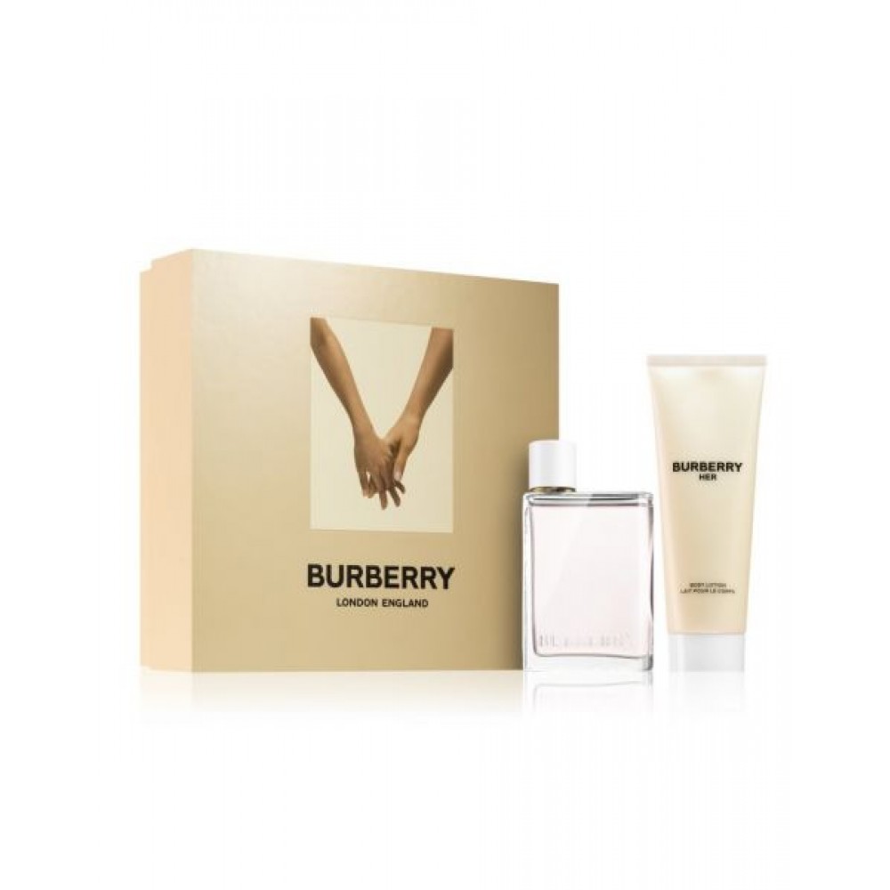 Apa de Parfum Set Burberry Her Set Cadou Apa De Parfum 50 ml + Lotiune De Corp 75 ml, Femei