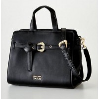 Versace Jeans Couture Geantă tip satchel cu detalii de cataramă - Negru