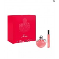 Apa de Toaleta Set Nina Ricci Nina Set Cadou Apa De Toaleta 50 ml + Roll On Apa De Toaleta 10 ml, Femei