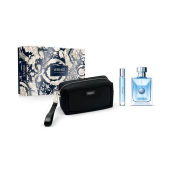 Versace Pour Homme Eau de Toilette Set 100ml + 10ml Barbati Parfum
