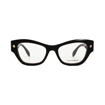 Alexander McQueen AM0429O-001 - Rame de vedere Femei, Negru, Butterfly