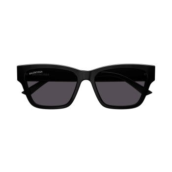Balenciaga BB0307SA-001 - Ochelari de soare Femei, Negru, Pătrați, 56