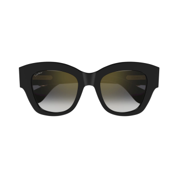 Cartier CT0547S-001 - Ochelari de soare Femei, Negru, Butterfly, 52