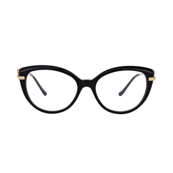 Cartier CT0283O-002 - Rame de vedere Femei, Havana & Auriu, Pătrate