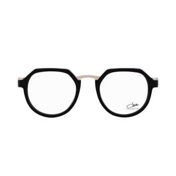 Cazal 6029 001 - Ochelari de soare Unisex, Negri, Rotunzi, 48 mm