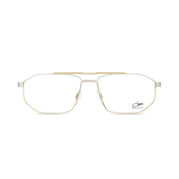 Cazal 7104 002 59 - Ochelari de soare unisex, Aurii, Pătrați, 59 mm