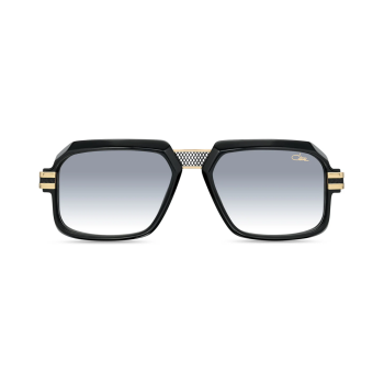 Cazal 8039 001 56 - Ochelari de soare unisex, Negri, Pătrați, 56 mm