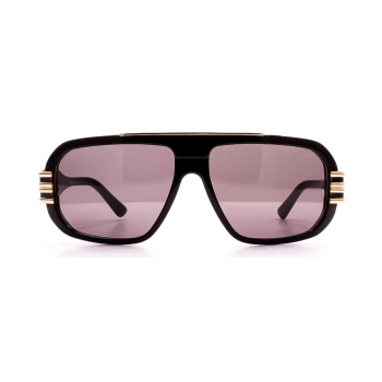 Cazal 882 001 63 - Ochelari de soare unisex, Negri, Aviator, 63 mm