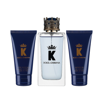 Dolce & Gabbana K Pour Homme Set Cadou Primăvară 2024 EDT 100ml + After Shave Balm 50ml + Gel Duș 50ml Bărbați