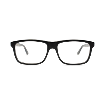 Gucci GG0384O-004 - Rame de vedere bărbați, Negru, Rectangular, 57 mm