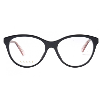 Gucci GG0486O-004 - Rame de vedere damă, Negru, Rotunde/Oval, 54 mm