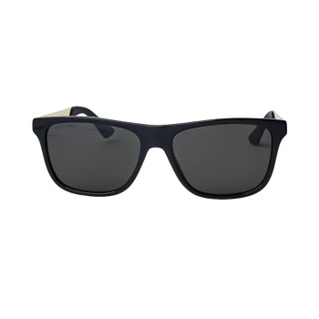 Gucci GG0687S-002 - Ochelari de soare bărbați, Negru, Rectangular, 57 mm