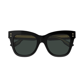 Gucci GG1082S-001 – Ochelari de soare Femei, Negru, Cat-Eye, 52 mm
