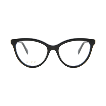Gucci GG1179O-005 - Rame vedere Femei, Negru, Cat-Eye, 53 mm