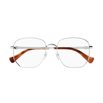 Gucci GG1420OK-002 – Rame de vedere damă, Argintii, Pătrate, 54 mm