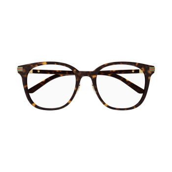 Gucci GG1453OK - Rame de vedere Femei, Havana, Cat-Eye, 53 mm
