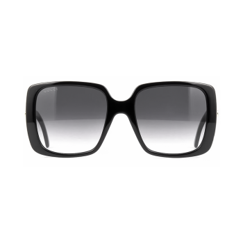 Gucci GG0632S-001 - Ochelari de soare Femei, Negru, Pătrați, 56