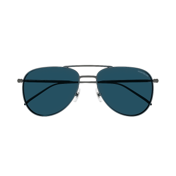 Montblanc MB0311S-003 - Ochelari de soare Bărbați, Ruthenium, Pilot, 58