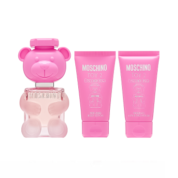 Moschino Toy 2 Bubble Gum Set Cadou Apă de Toaletă Unisex 50ml + Loțiune de Corp 50ml + Gel de Duș 50ml