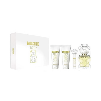 Moschino Toy 2 Set Cadou Apă de Parfum Femei 100ml + Travel Spray 10ml + Gel de Duș 100ml + Loțiune de Corp 100ml