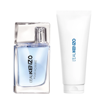 Set Cadou Kenzo L'Eau Pour Kenzo Homme Eau de Toilette Bărbați 30ml + Gel de Duș 75ml