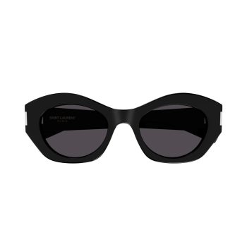 Yves Saint Laurent SL 639 001 52 - Ochelari de soare damă, Negri, Cat-Eye, 52 mm